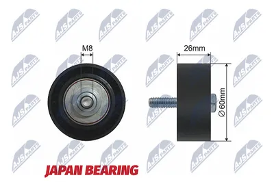 Deflection/Guide Pulley, V-ribbed belt Citroën JUMPY I · Citroën BERLINGO / BERLINGO FIRST Box Body/MPV · Citroën BERLINGO / BERLINGO FIRST MPV