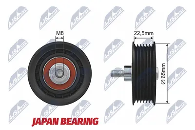 Deflection/Guide Pulley, V-ribbed belt Citroën JUMPER II Bus · Citroën JUMPER II Van · Citroën JUMPER II Platform/Chassis
