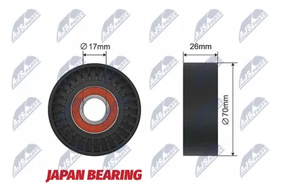 Belt Tensioner, V-ribbed belt Mercedes-Benz SPRINTER 3-t Van · Mercedes-Benz SPRINTER 3-t Platform/Chassis · Mercedes-Benz SPRINTER 3,5-t Bus
