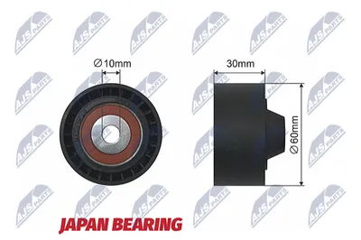 Deflection/Guide Pulley, V-ribbed belt Fiat TALENTO Bus · Fiat TALENTO Van · Fiat TALENTO Platform/Chassis