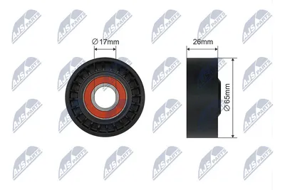 Tensioner Pulley, V-ribbed belt Mercedes-Benz B-CLASS Sports Tourer · Mercedes-Benz A-CLASS · Mercedes-Benz CITAN Mixto