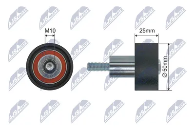 Deflection Pulley/Guide Pulley, timing belt Audi A1 · Audi A1 Sportback · Audi Q3