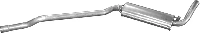 Centre Muffler Audi 80 B3 Saloon · Audi COUPE B3 · Audi CABRIOLET B3