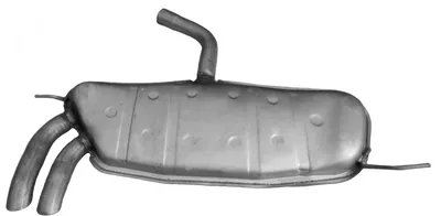 Rear Muffler Audi A3