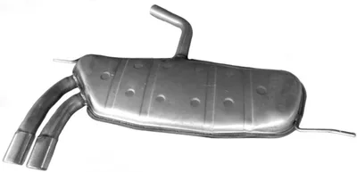 Rear Muffler Audi A3 Sportback
