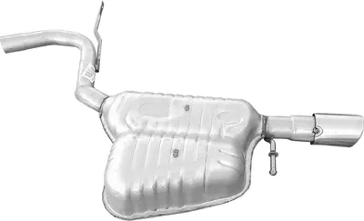 Rear Muffler Audi A6 C6 · Audi A6 C6 Avant