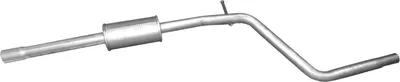 Centre Muffler Dacia SANDERO