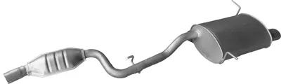 Rear Muffler Bmw Z3 Roadster