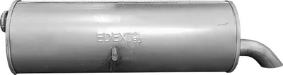 Rear Muffler Citroën C4 I · Citroën C4 Coupe · Peugeot 308 I