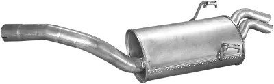 Rear Muffler Citroën EVASION MPV · Peugeot 806 · Fiat ULYSSE