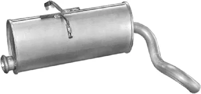 Rear Muffler Citroën BERLINGO / BERLINGO FIRST Box Body/MPV · Citroën BERLINGO / BERLINGO FIRST MPV · Peugeot PARTNER Box Body/MPV
