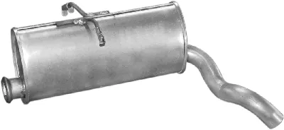 Rear Muffler Citroën BERLINGO / BERLINGO FIRST MPV · Peugeot PARTNER MPV · Citroën BERLINGO / BERLINGO FIRST Box Body/MPV