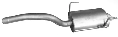Rear Muffler Peugeot 807 · Citroën C8 · Lancia PHEDRA