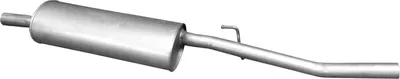 Centre Muffler Peugeot 807 · Citroën C8 · Citroën C8 Van