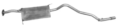 Rear Muffler Daihatsu FEROZA Soft Top · Daihatsu FEROZA Hard Top