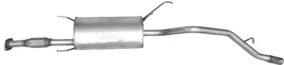 Rear Muffler Daihatsu TERIOS