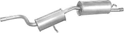 Rear Muffler Fiat UNO