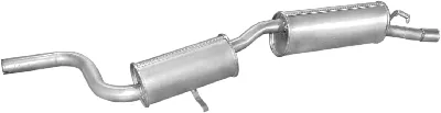 Rear Muffler Fiat UNO