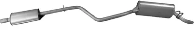 Rear Muffler Fiat PUNTO · Fiat PUNTO Van