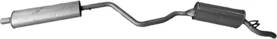 Centre/Rear Muffler Fiat PUNTO · Fiat PUNTO Convertible · Fiat PUNTO Van