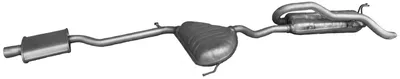 Rear Muffler Fiat BRAVA · Fiat BRAVO I · Lancia DELTA II