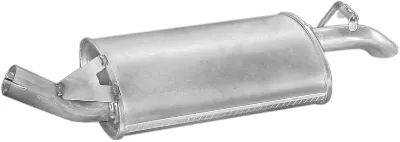 Rear Muffler Ford FIESTA III