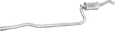 Centre Muffler Ford FIESTA III