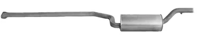 Centre Muffler Volvo C30 · Volvo S40 II · Ford FOCUS II Turnier