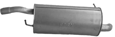 Rear Muffler Ford FIESTA V · Mazda 2 · Ford FIESTA V Van