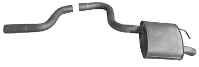 Rear Muffler Ford MONDEO III Saloon · Ford MONDEO III