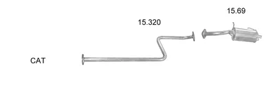 Exhaust System Nissan MICRA II