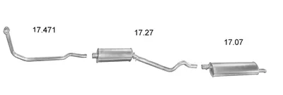 EDEX exhaust gas system 1175