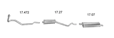 EDEX exhaust gas system 1176