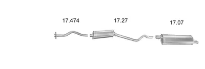 EDEX exhaust gas system 1186