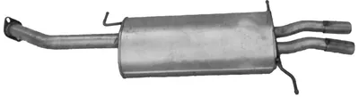 Rear Muffler Mazda 626 IV Hatchback