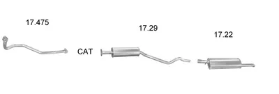 EDEX exhaust gas system 1250