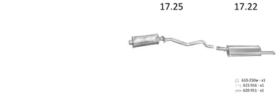 EDEX exhaust gas system 1252