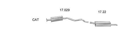 EDEX exhaust gas system 1254