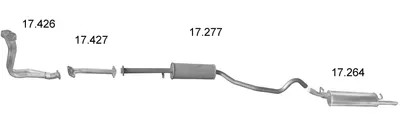 EDEX exhaust gas system 1282