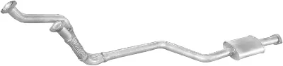 Front Muffler Mercedes-Benz 124 Saloon · Mercedes-Benz 124 T-Model