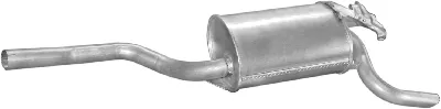 Rear Muffler Mercedes-Benz 190