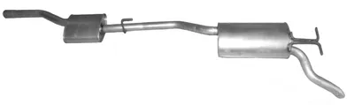 Rear Muffler Mercedes-Benz E-CLASS