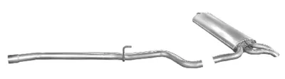 Rear Muffler Mercedes-Benz E-CLASS T-Model · Mercedes-Benz E-CLASS Platform/Chassis