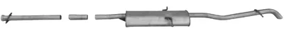 Rear Muffler Mercedes-Benz A-CLASS