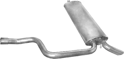 Rear Muffler Mercedes-Benz 124 T-Model · Mercedes-Benz E-CLASS T-Model