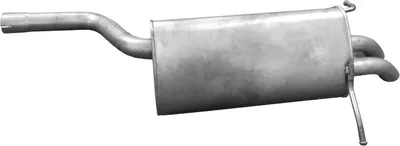 Rear Muffler Mercedes-Benz C-CLASS · Mercedes-Benz C-CLASS T-Model