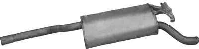 Rear Muffler Mercedes-Benz 124 Saloon · Mercedes-Benz 124 Coupe · Mercedes-Benz E-CLASS