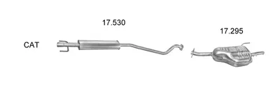 Exhaust System Opel ASTRA G Estate · Opel ASTRA G CLASSIC Caravan · Opel ASTRA G Estate Van