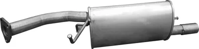 Rear Muffler Mitsubishi LANCER VII