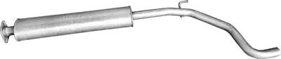 Centre Muffler Alfa Romeo MITO · Fiat GRANDE PUNTO